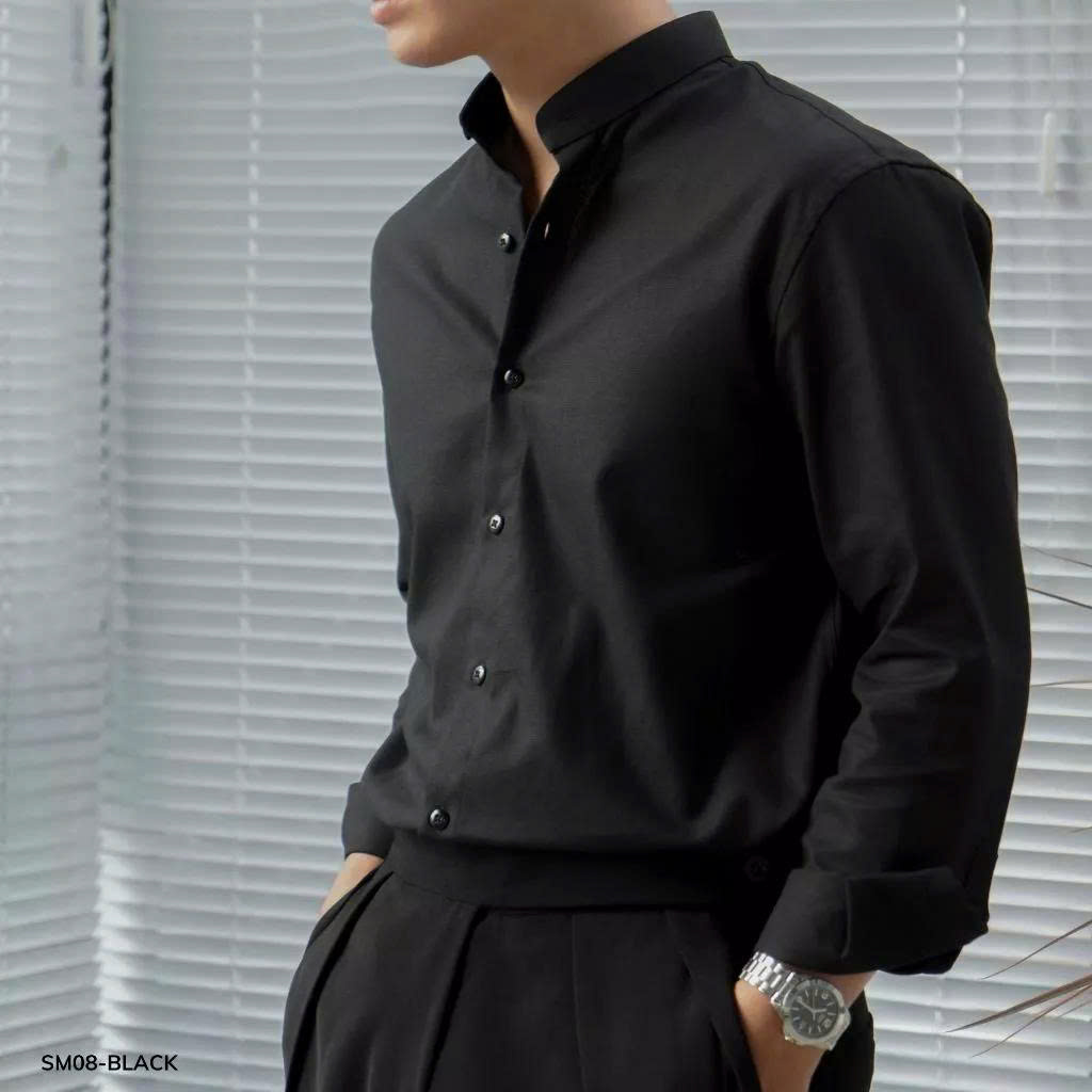 Áo sơ mi cổ trụ Frest Shirt SM08_thumbnail_3