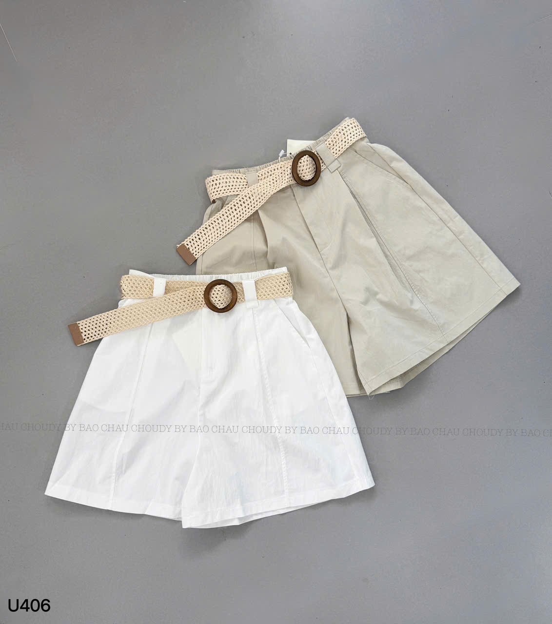U406 QUẦN SHORT 2 MÀU