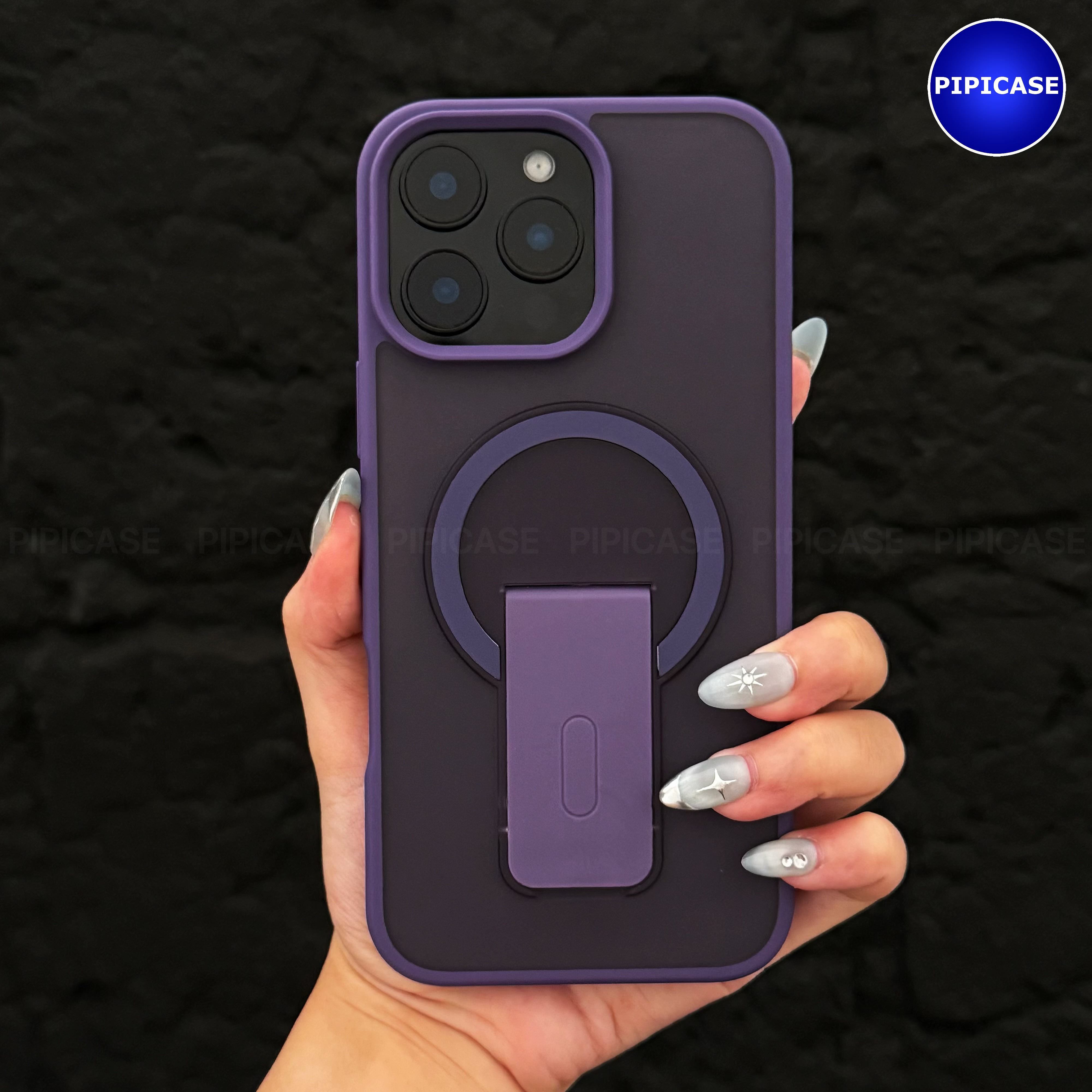 Ốp Lưng iPhone 16 Pro Max - Quin - Tím Đậm_thumbnail_19