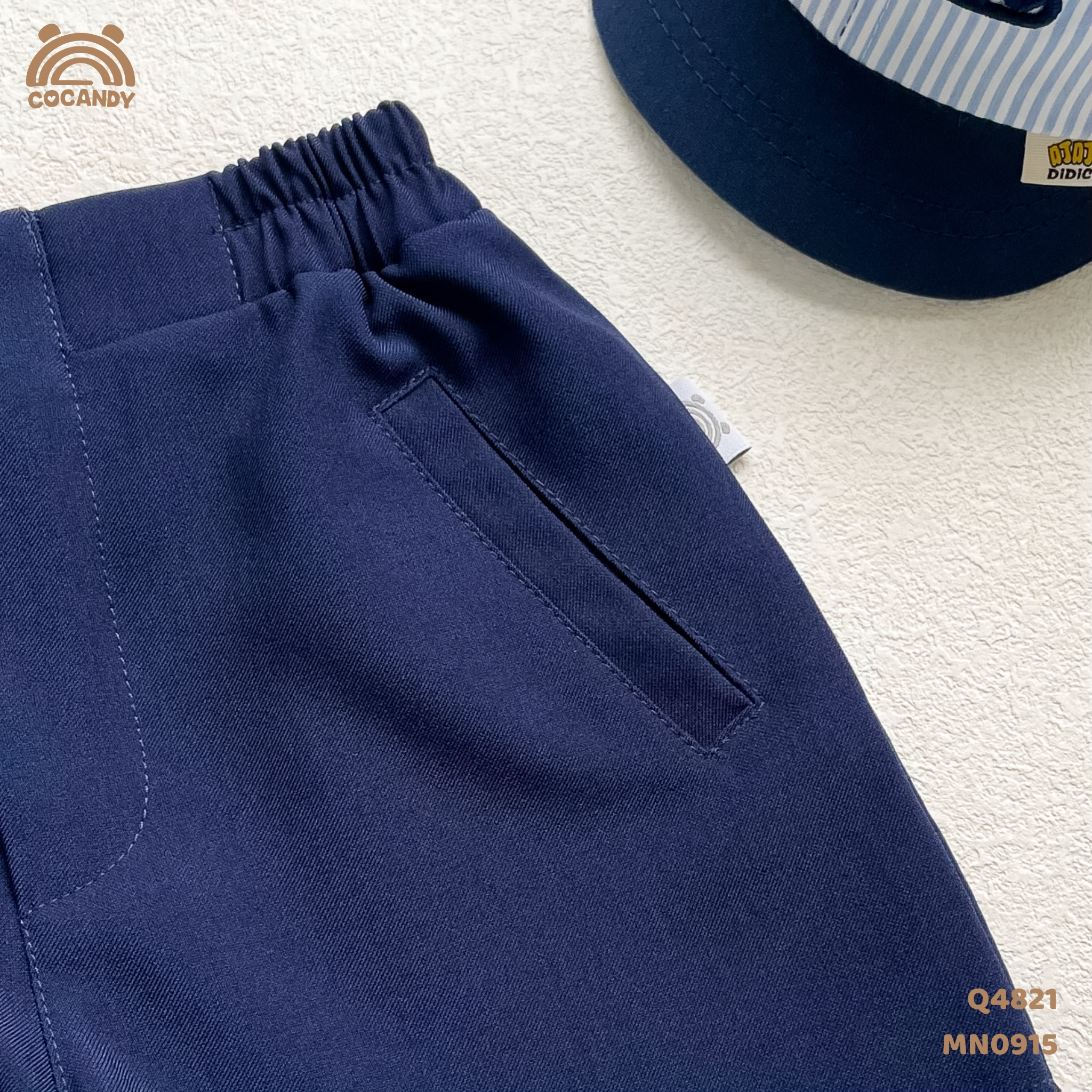 Quần cộc XANH NAVY vạt trước lệch_thumbnail_2