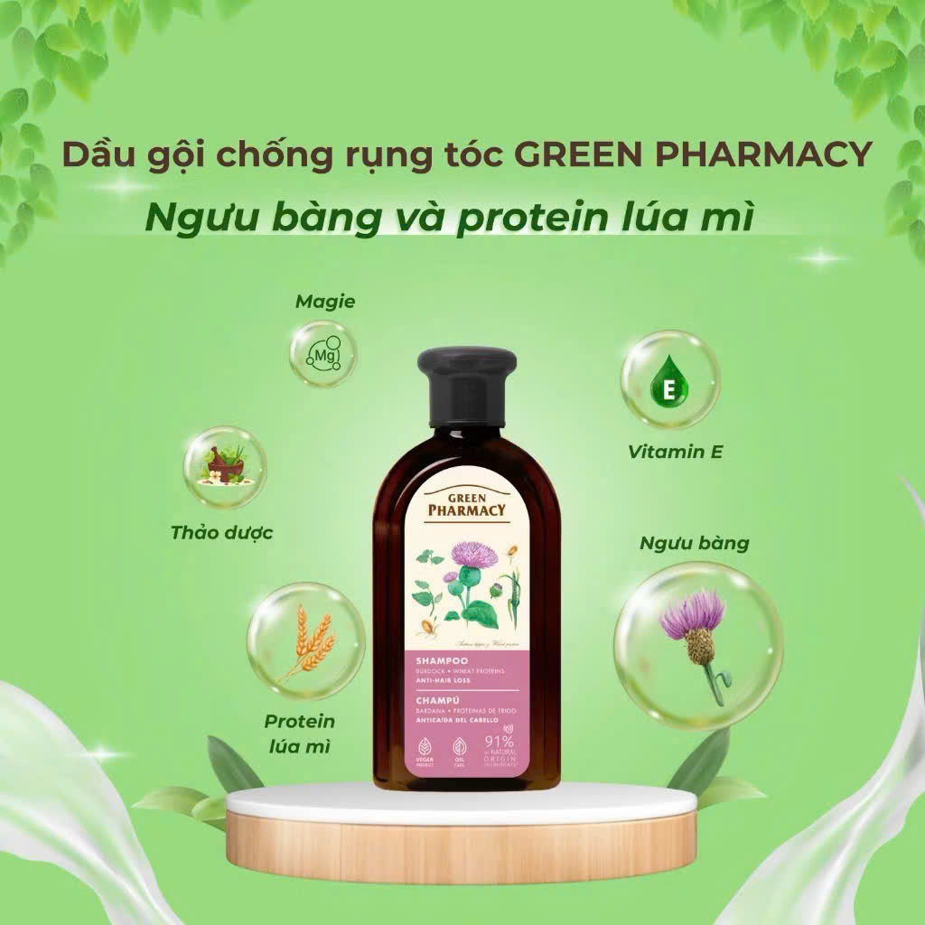 Dầu Gội Green Pharmacy