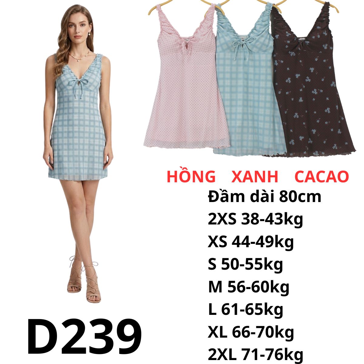 D239- Đầm miđi