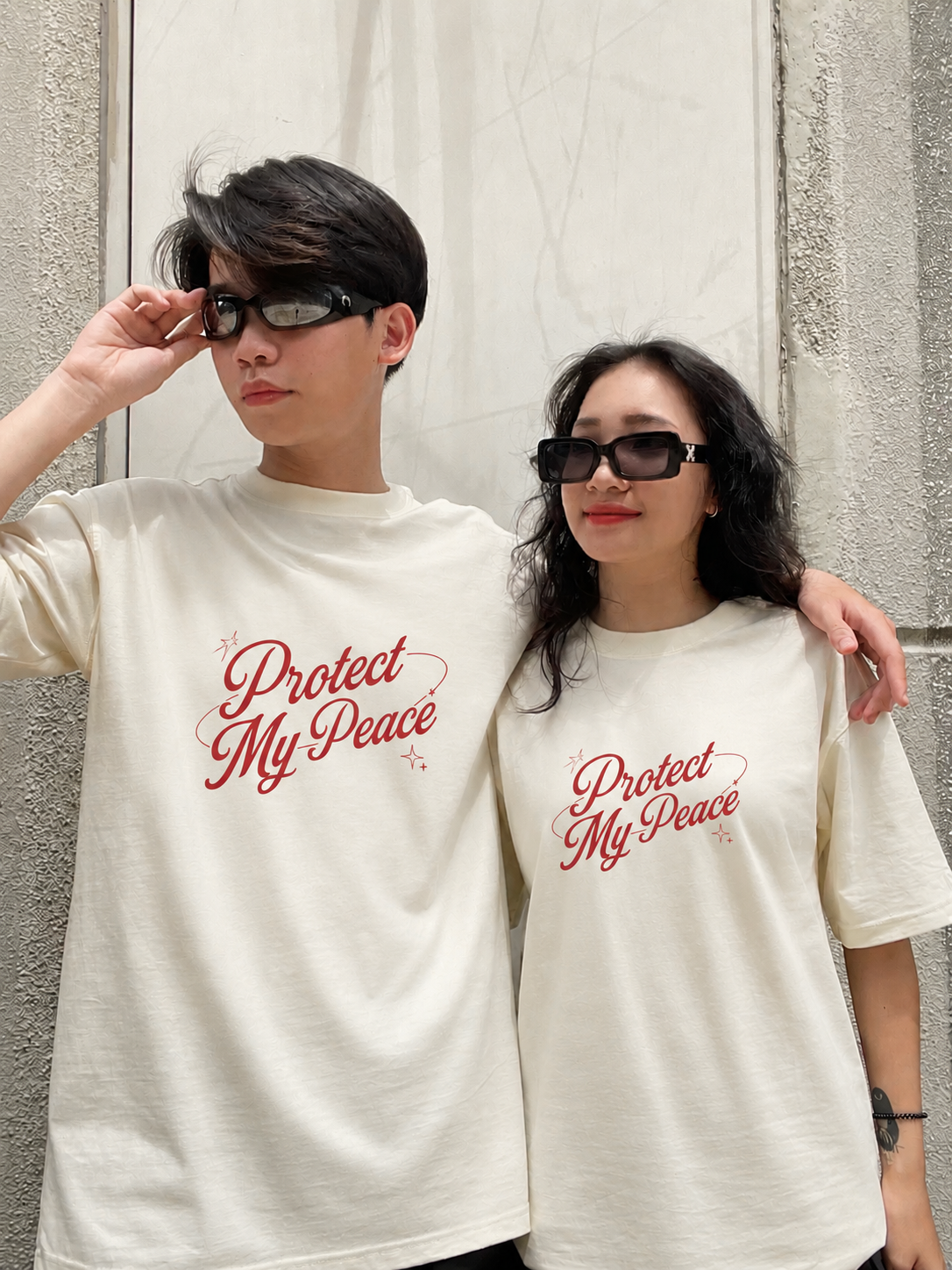 Áo thun cotton UNISEX Protect My Peace Underthinker_thumbnail_2