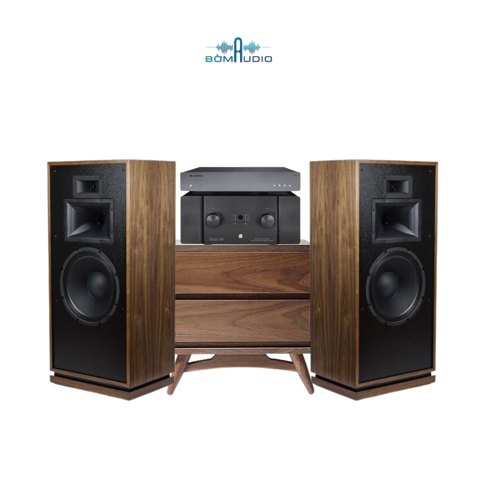 Combo Amply UNISON RESEARCH UNICO 90 + Network player CAMBRIDGE AXN 10 + Loa KLIPSCH FORTE IV - B84_thumbnail_2