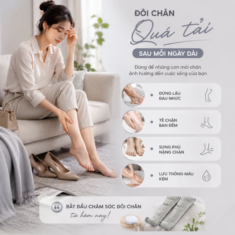 Máy nén ép trị liệu suy giãn tĩnh mạch chân Kachi MK394_thumbnail_5