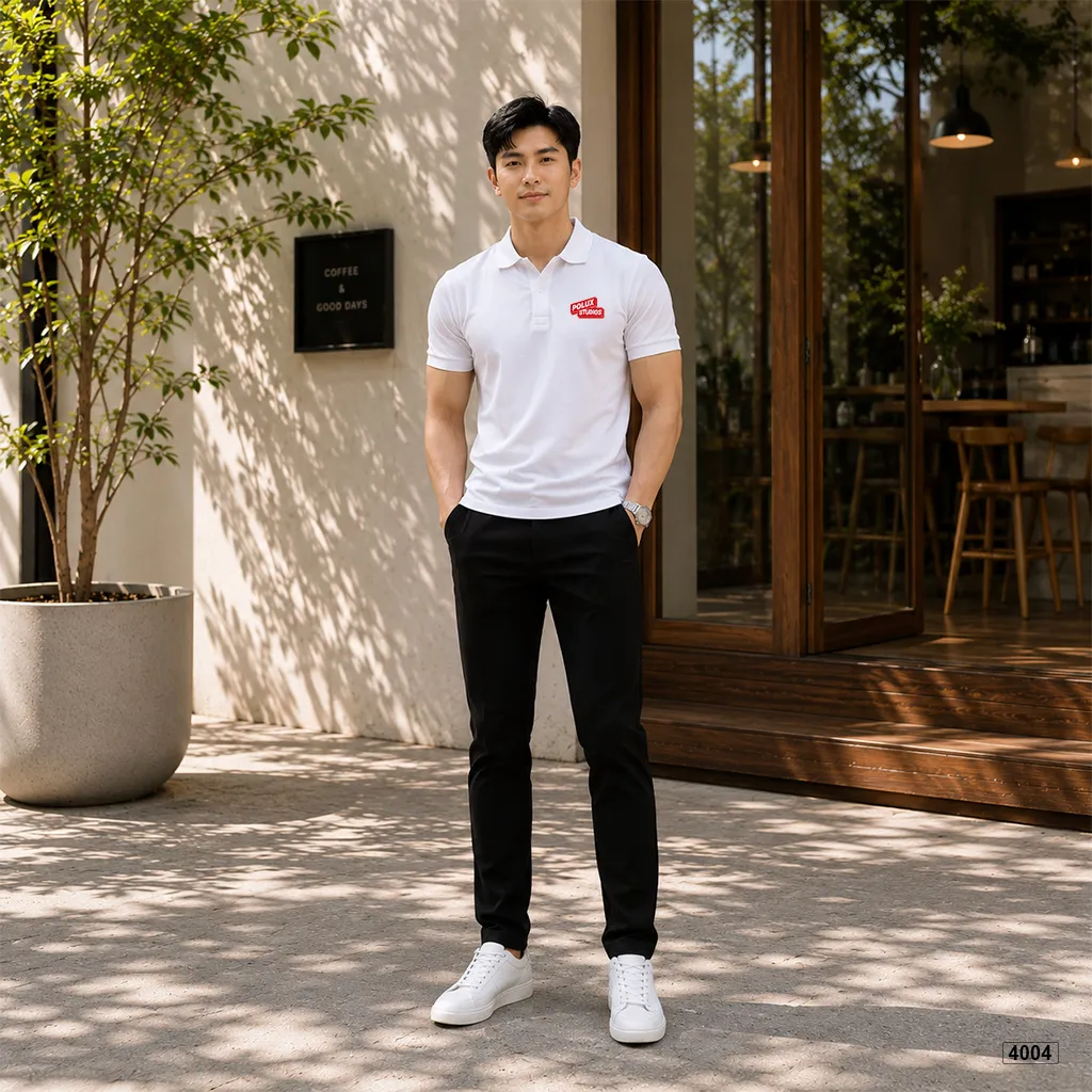 Áo polo nam chất poly thoáng mát form vừa Classic Polux 4004_thumbnail_5