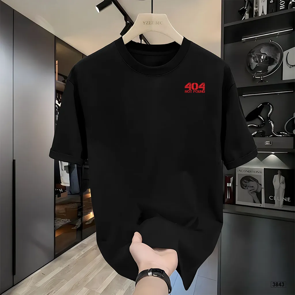Áo thun nam 404 Not Found phong cách streetwear cá tính Polux 3843