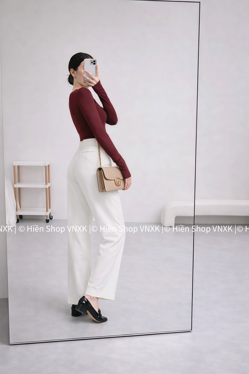 Quần Jean Trắng Uniqlo