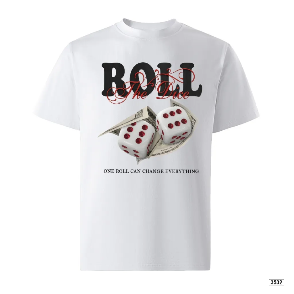 Áo thun nam oversize Roll the dive TeePrint 3532_thumbnail_7