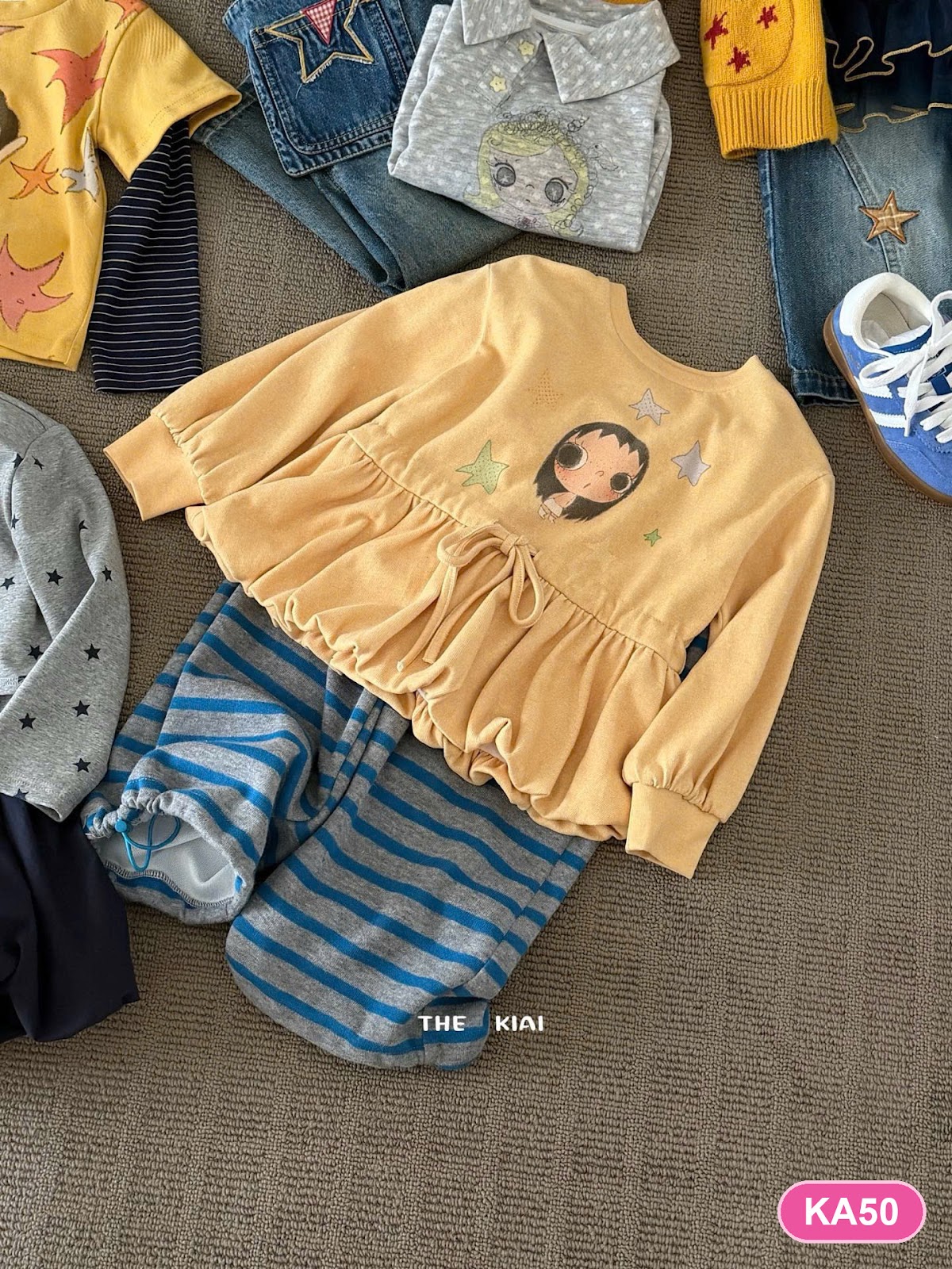 KA50 - Áo dài tay Kiai 332122 (Sz90-130)