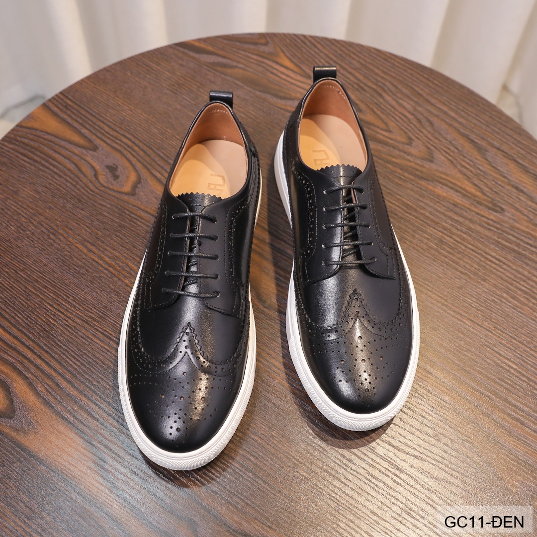 GC11 - Giày Nam Brogue Da Thật Phong Cách Anh Quốc Thiết Kế Sneaker Thời Trang_thumbnail_33