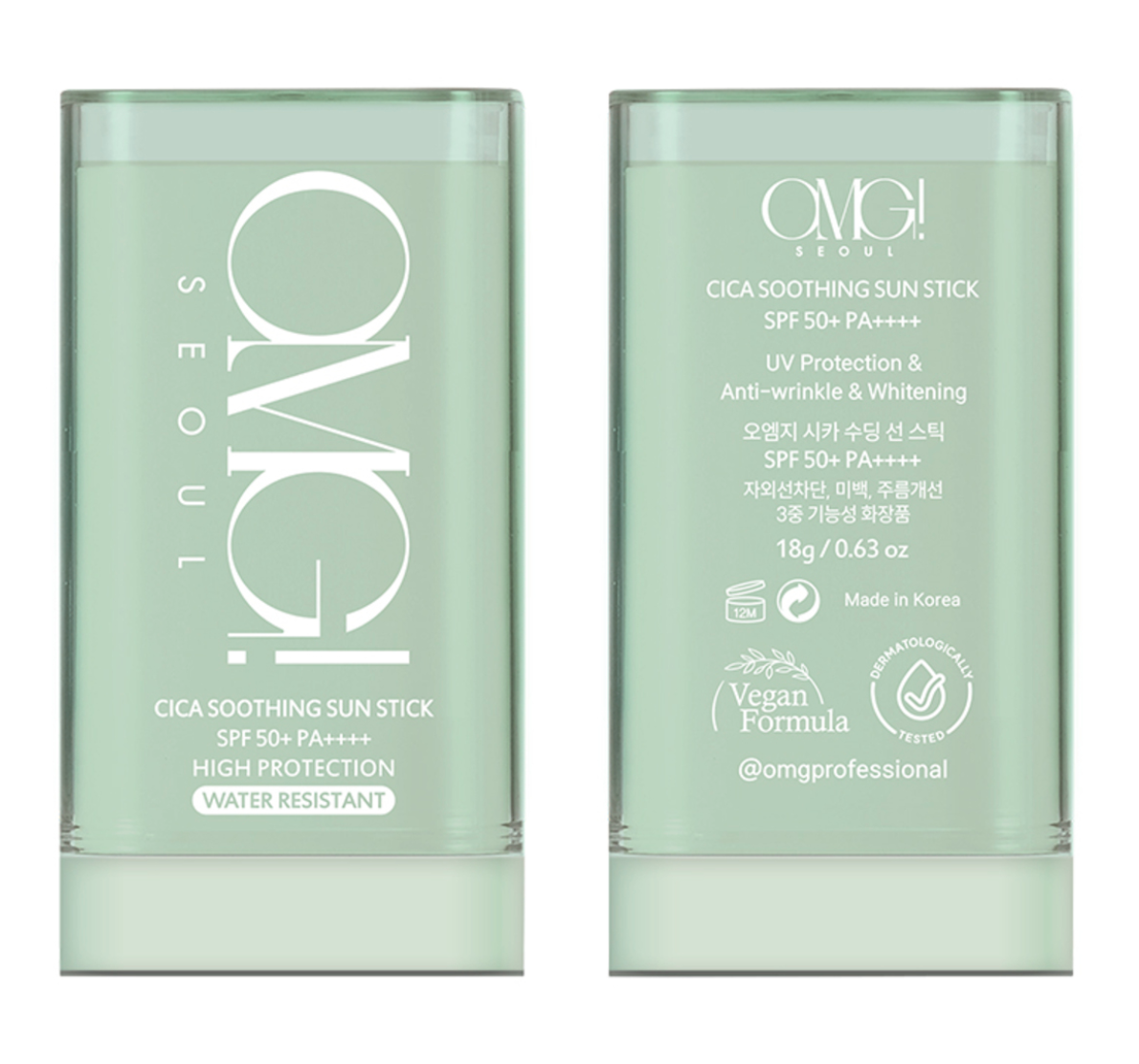 OMG PROTECTOR SOLAR CON CICA SUN STICK SPF 50+