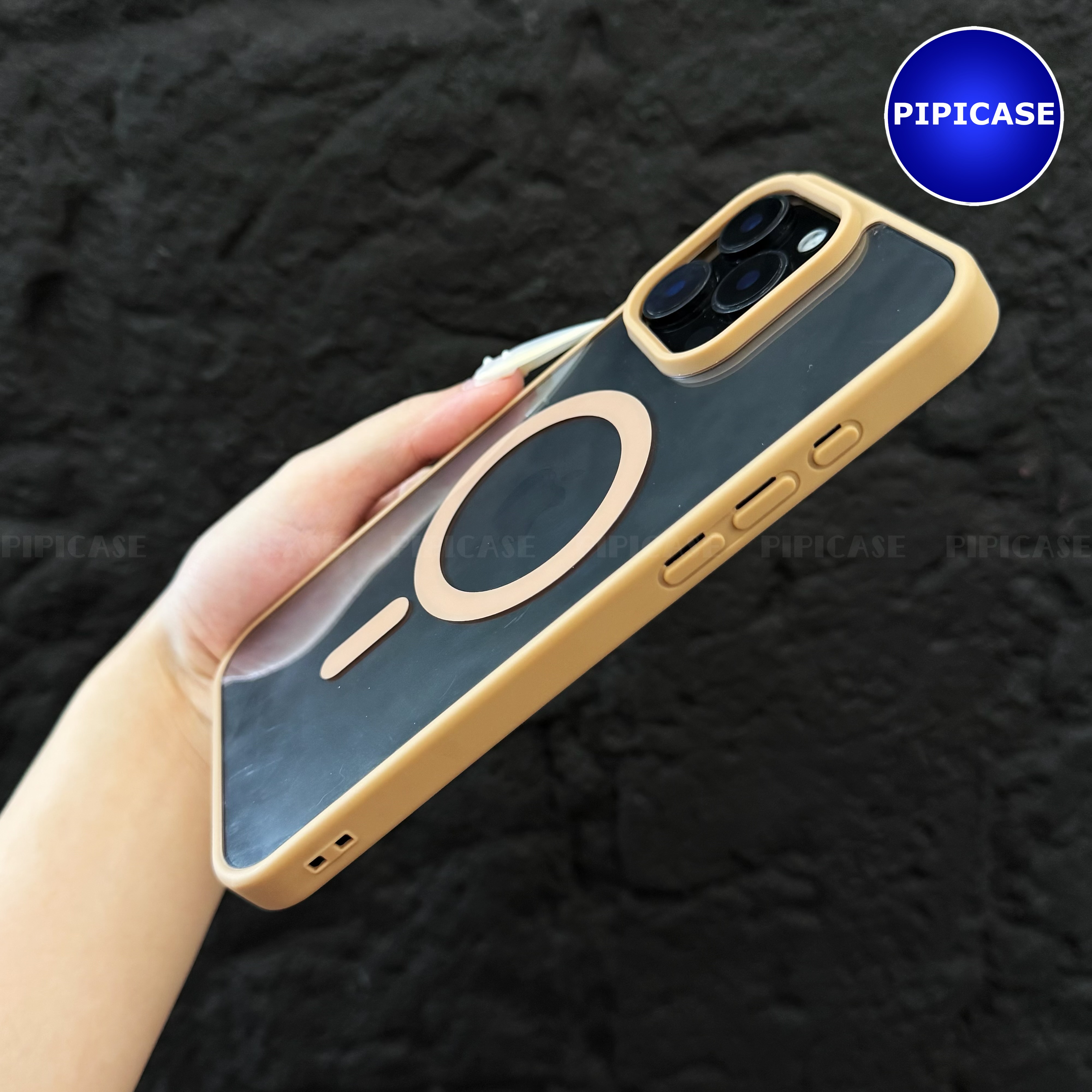 Ốp Lưng iPhone 16 Pro - Chic - Nâu Nhạt_thumbnail_9