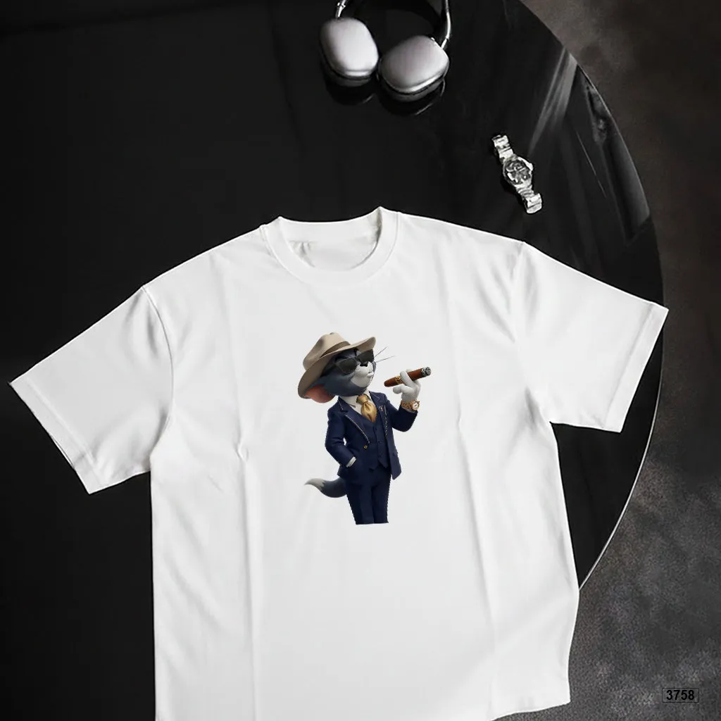 Áo thun form rộng unisex hoạt hình độc đáo TeePrint 3758_thumbnail_6