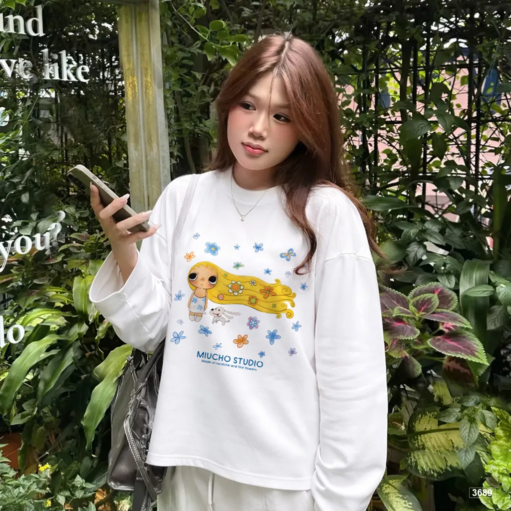 Áo thun nữ tay dài form boxy in cartoon Miucho 3689_thumbnail_3