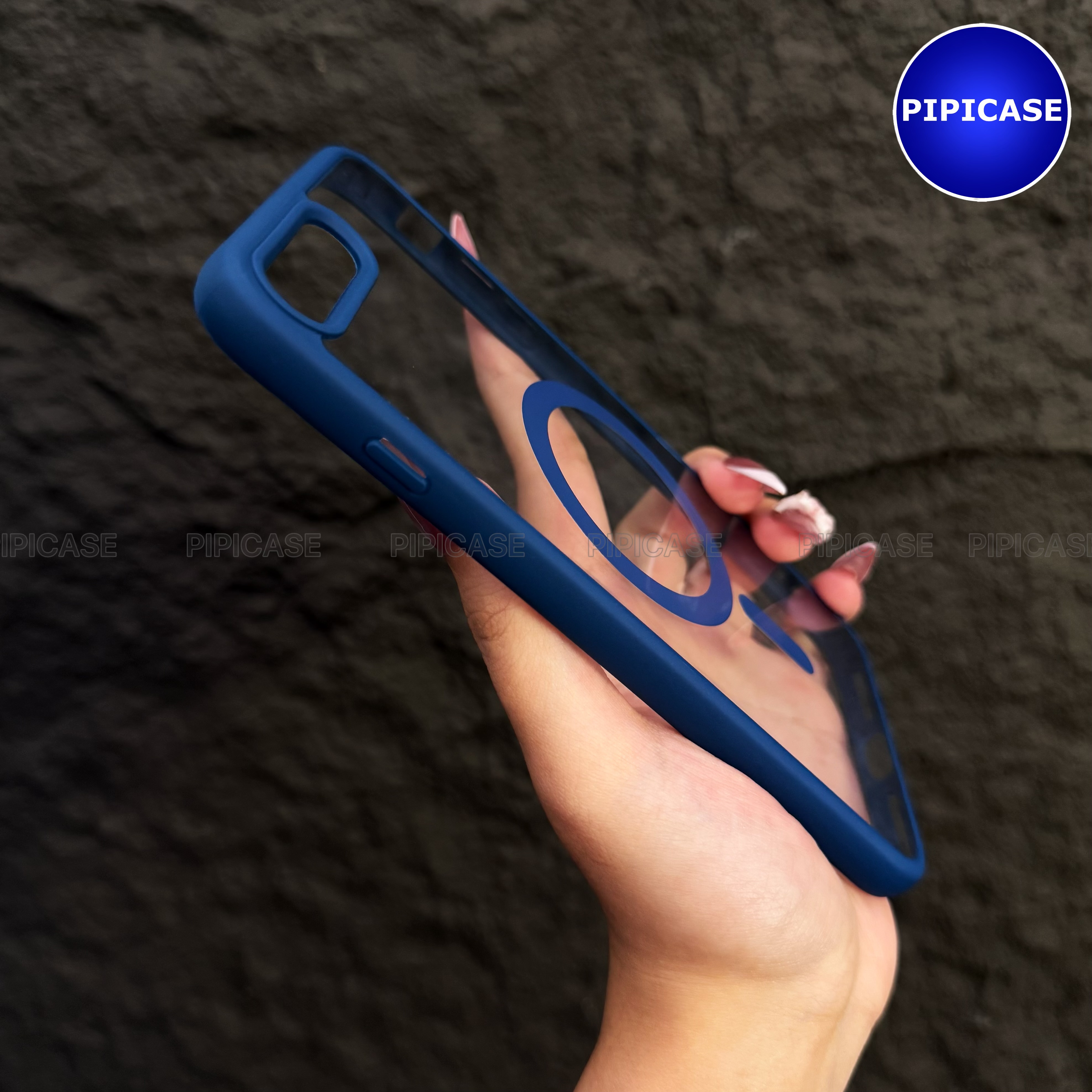 Ốp Lưng iPhone 7 Plus / 8 Plus - Chic - Xanh Dương_thumbnail_2
