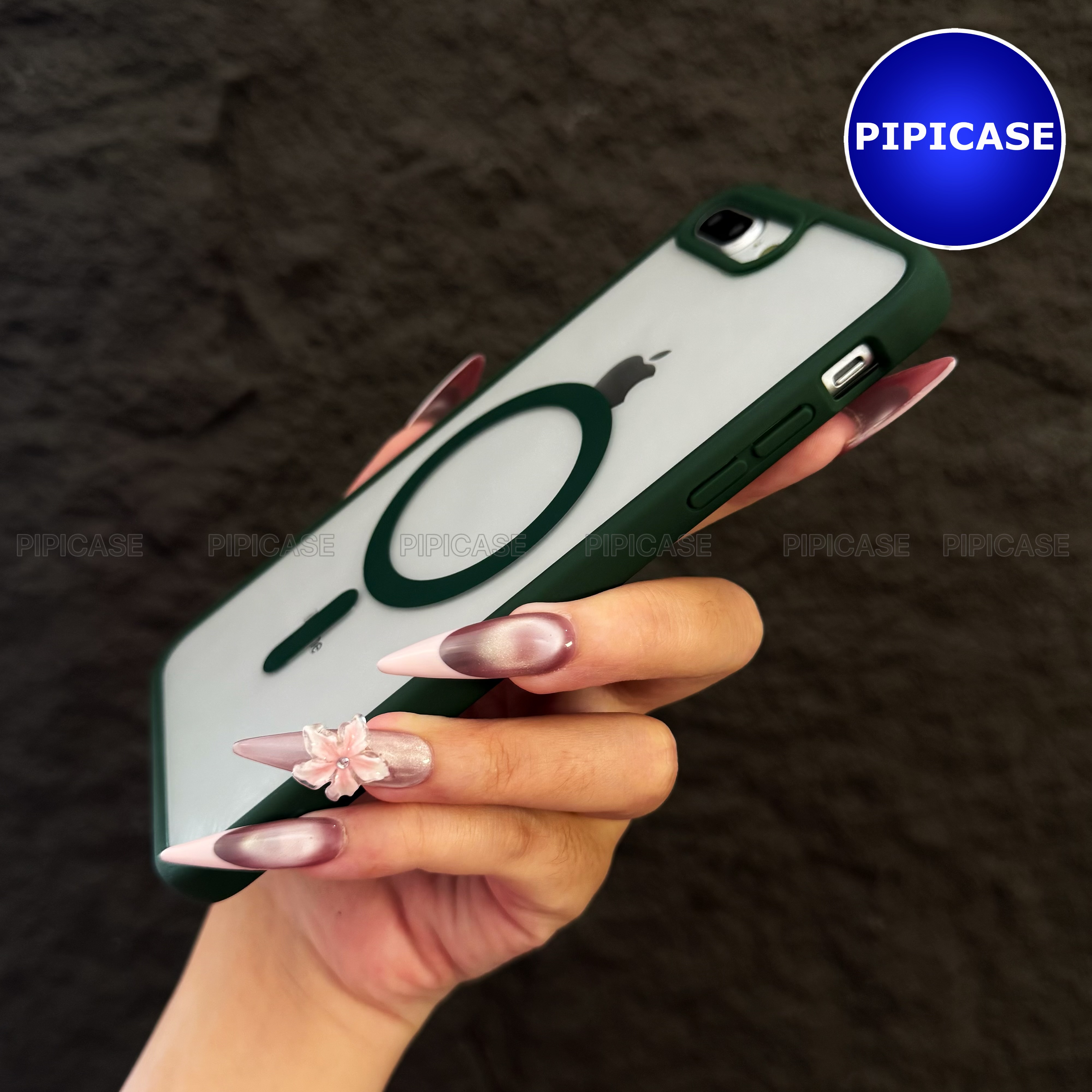 Ốp Lưng iPhone 7 Plus / 8 Plus - Chic - Xanh Lá_thumbnail_8