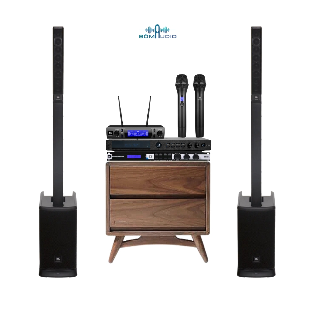 Combo Vang Số JBL KX180A + Micro JBL VM300 + Quản Lý Nguồn DBACOUSTIC LX-P3 + Loa JBL EON ONE MK2 – B406_thumbnail_0