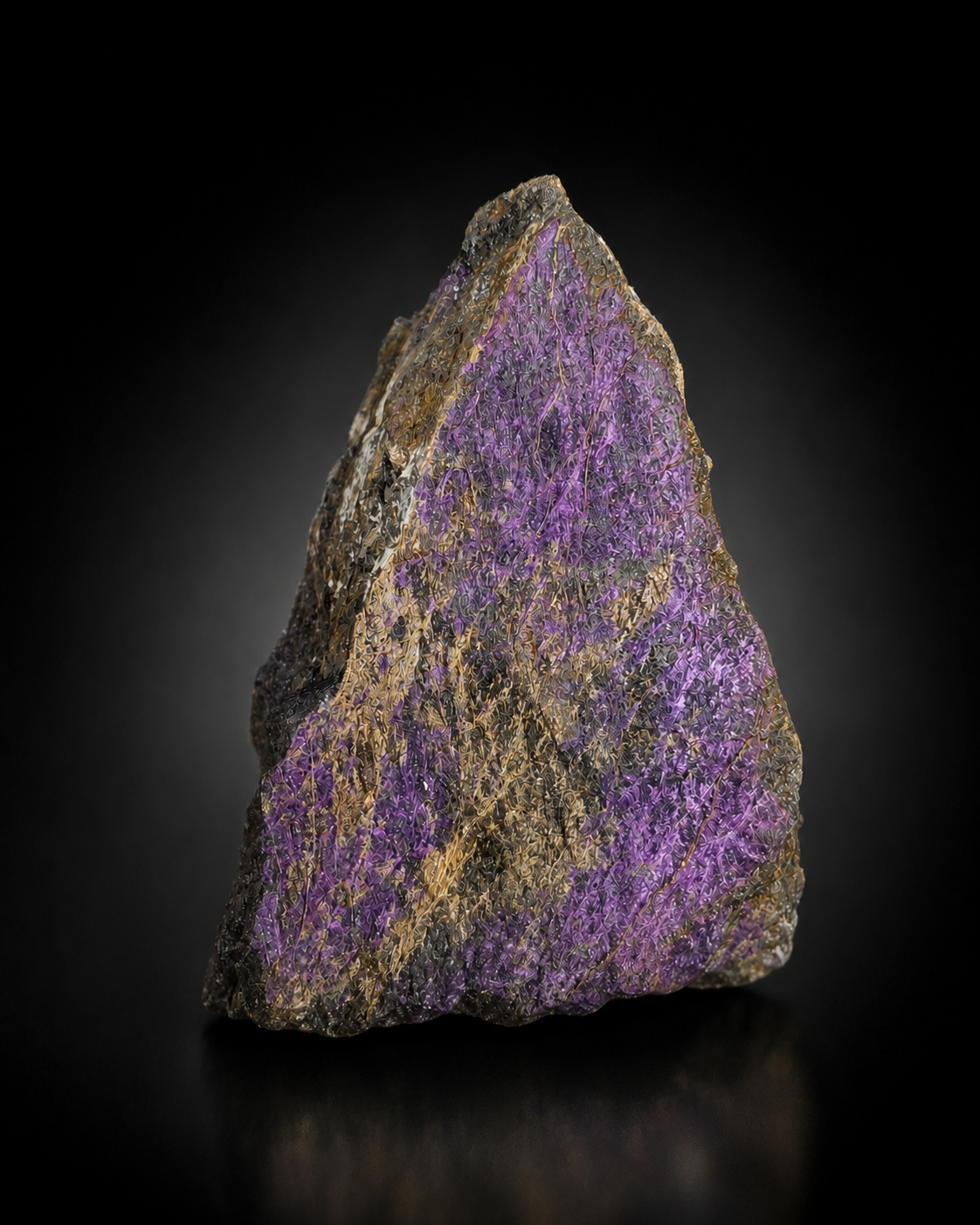 Tinh thể Purpurite (mẫu vật kèm hộp) - Brazil
