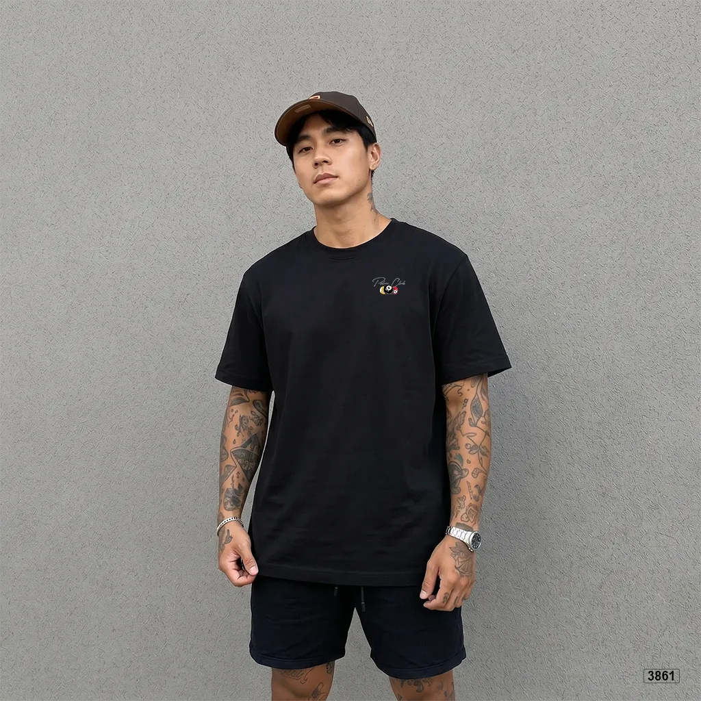 Áo thun nam oversize Billiard Club street style Polux 3861_thumbnail_4