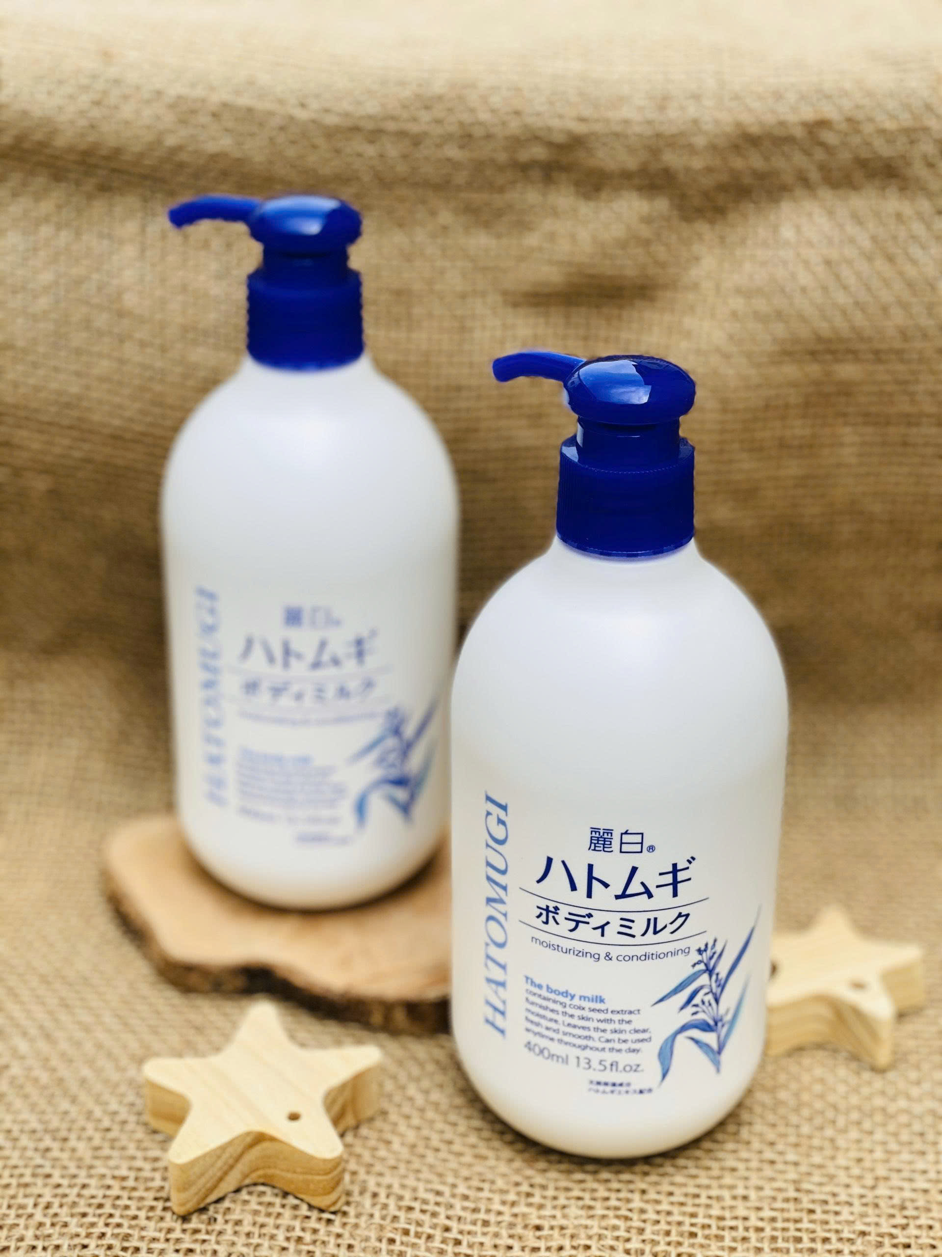 SỮA DƯỠNG THỂ LÀM TRẮNG DA HATOMUGI BODY MILK 400ML