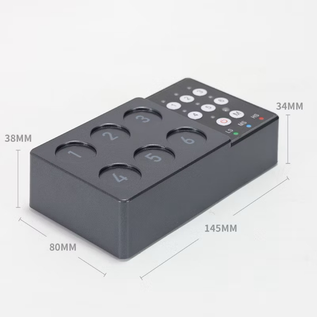 Máy Đảo Mực Tự Động (tối đa 6 hũ)
