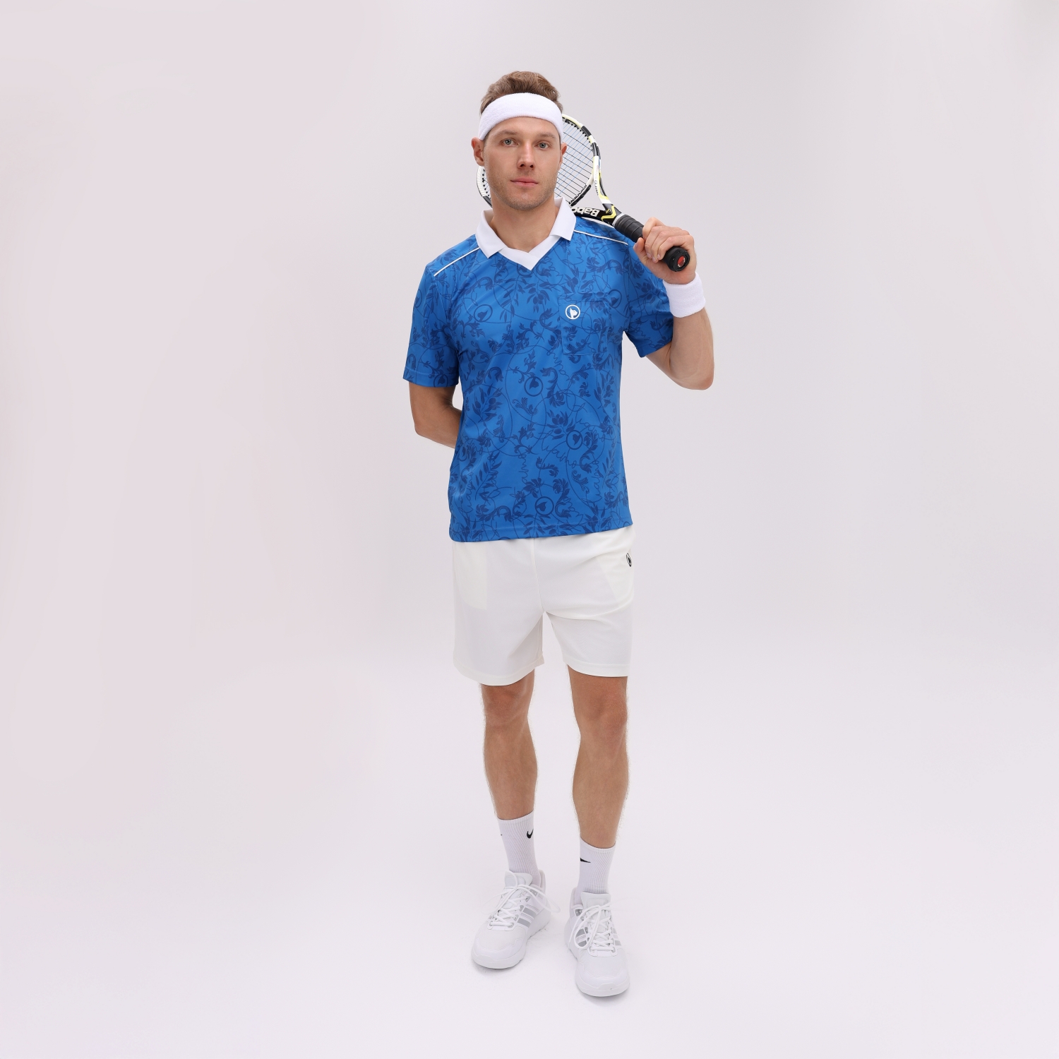 Áo Polo Nam Hoạ Tiết Baroque Xanh Navy_thumbnail_7