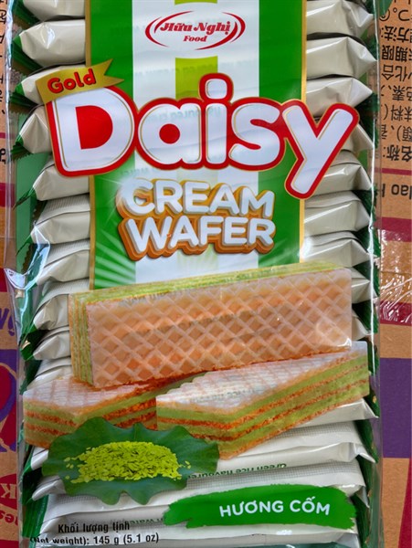 Bánh kem xốp vị cốm Daisy ( gói )