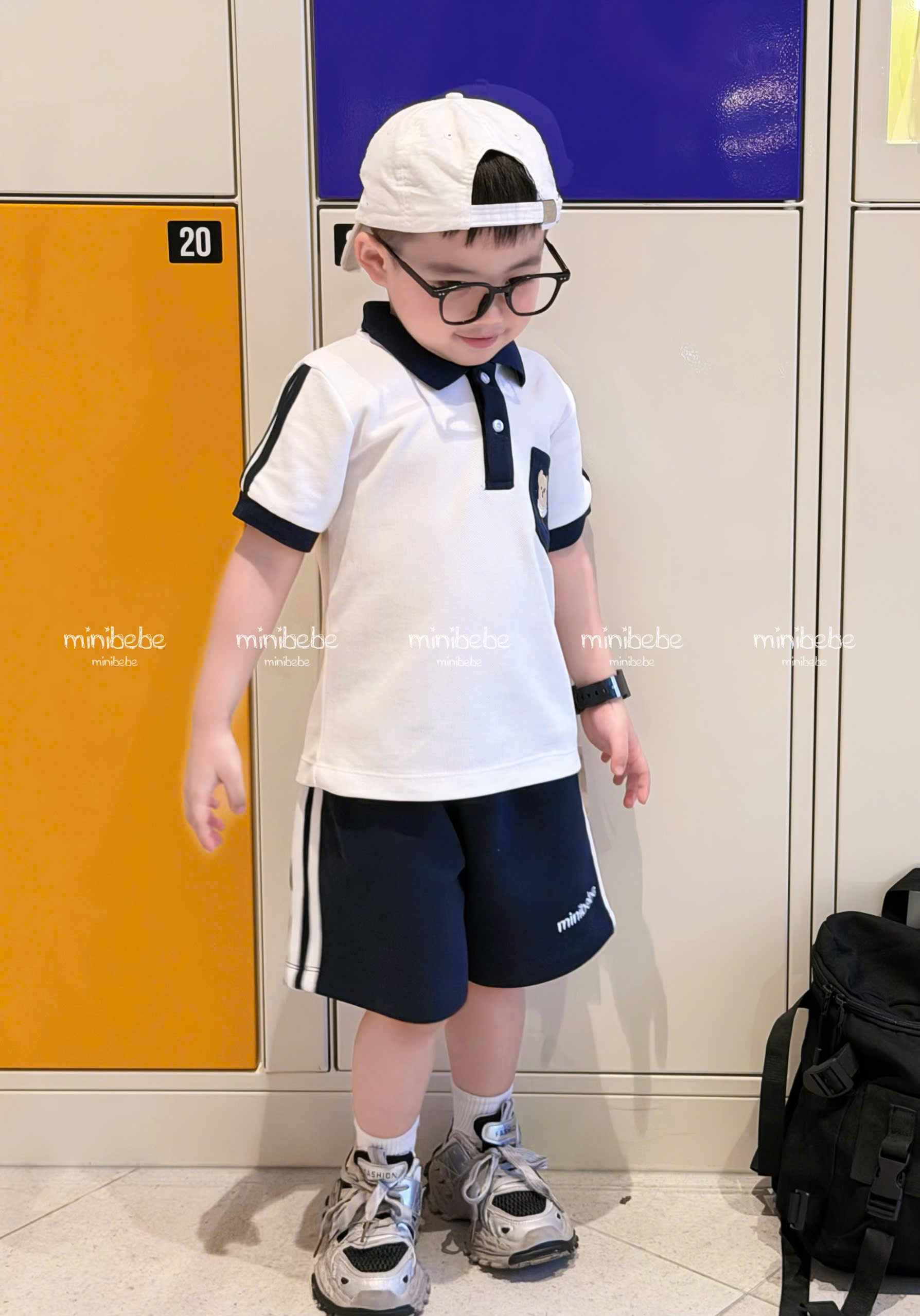 A88 BỘ POLO 2 CÚC TÚI THÊU MẶT GẤU CƯỜI- A117.1800_thumbnail_2