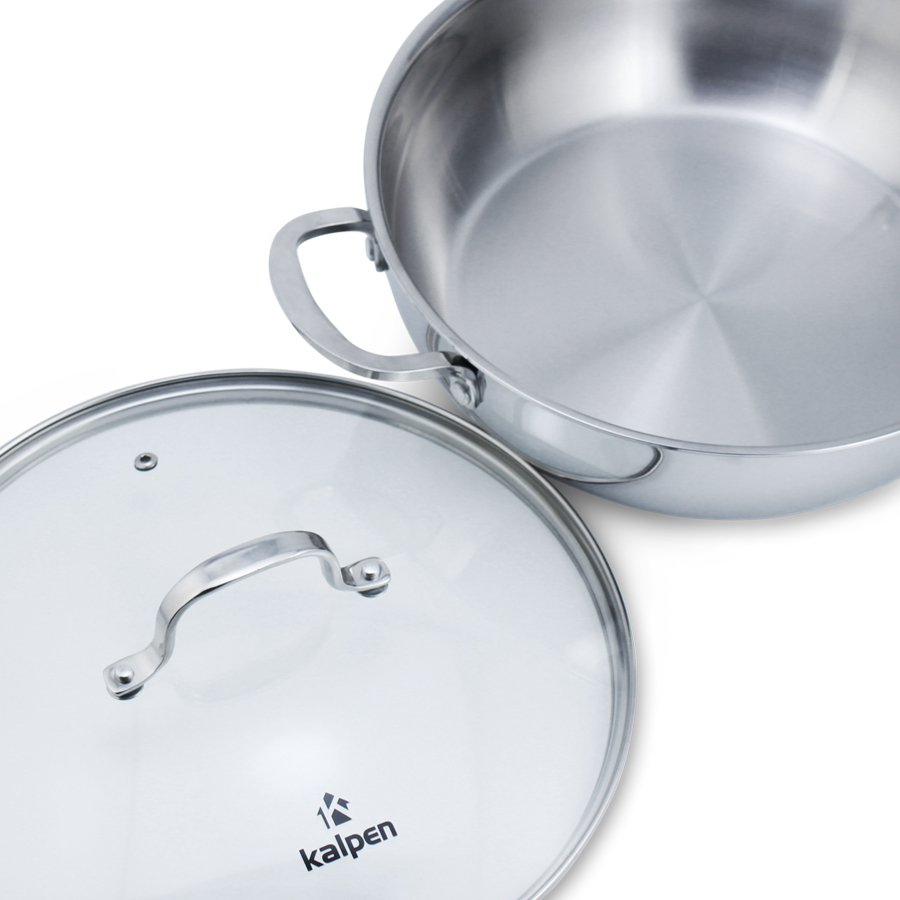 Chảo lẩu Inox có vung kính_thumbnail_3