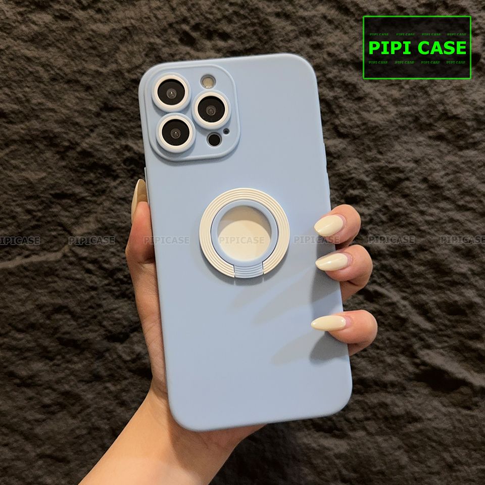 Ốp Lưng iPhone 13 Pro Max - Kino - Xanh Nhạt