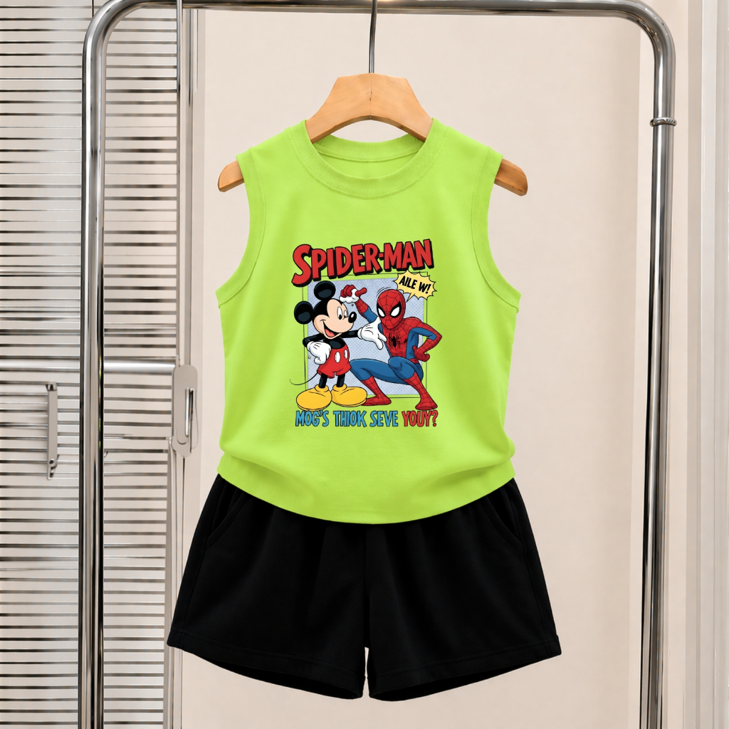 Set bộ ba lỗ bé trai hình 