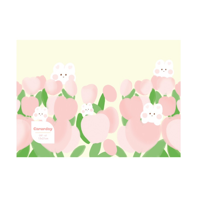 Giấy bao tập HOA TULIP siêu đáng yêu - Giấy bóng dày chất lượng, hình in rõ nét, màu sắc tươi tắn_thumbnail_5