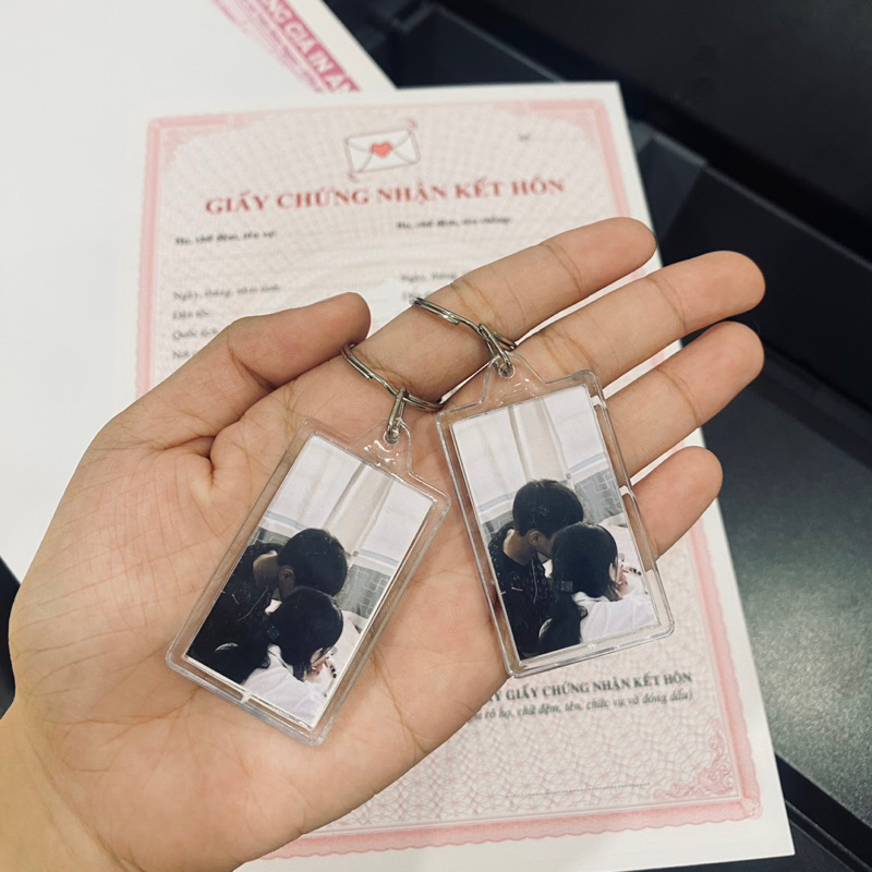 KEY CHAIN_MÓC KHÓA IN ẢNH theo yêu cầu làm quà tặng cặp đôi/sinh nhật/bản thân/gia đình cực xinh xắn - CÓ CHỐNG NƯỚC_thumbnail_5