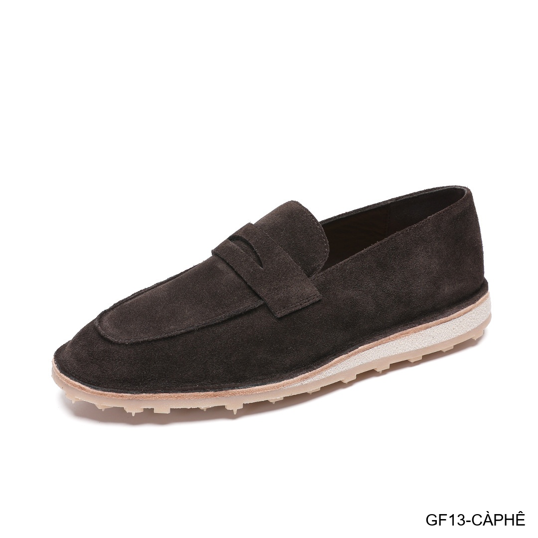 GF13 - Giày lười nam đế mềm kiểu Moccasin mùa hè - Da nubuck thoáng khí_thumbnail_2