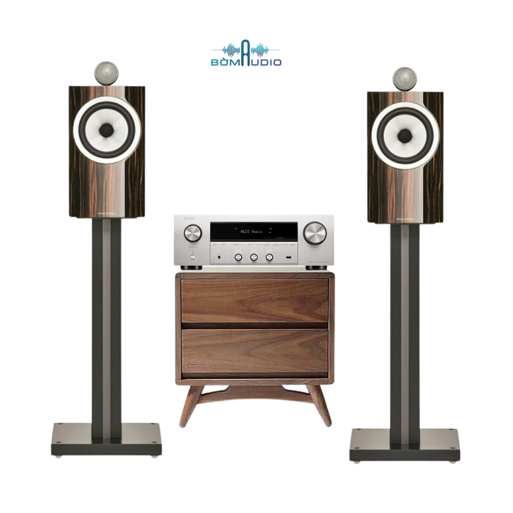 AMPLY DENON DRA-900H + LOA BOOKSHELF BOWERS & WILKINS 705 SIGNATURE - B293_thumbnail_2