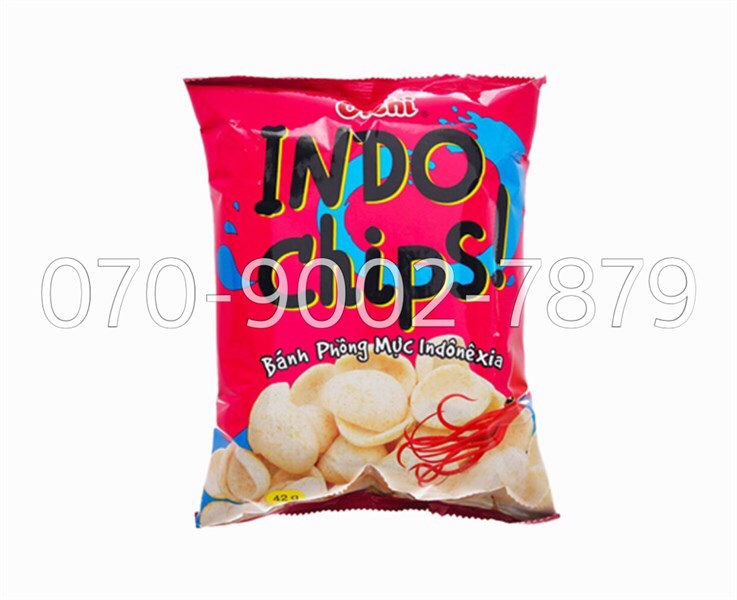 Bim bim oishi mực indo chips ( gói )