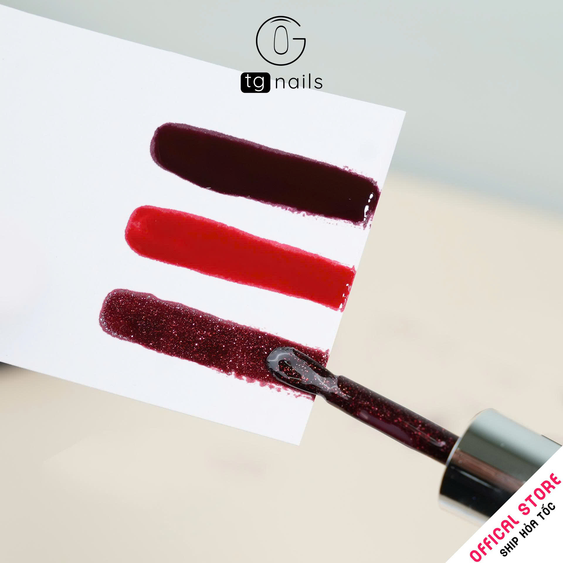 Combo 12 màu đỏ TG Nails kèm bảng màu_thumbnail_4