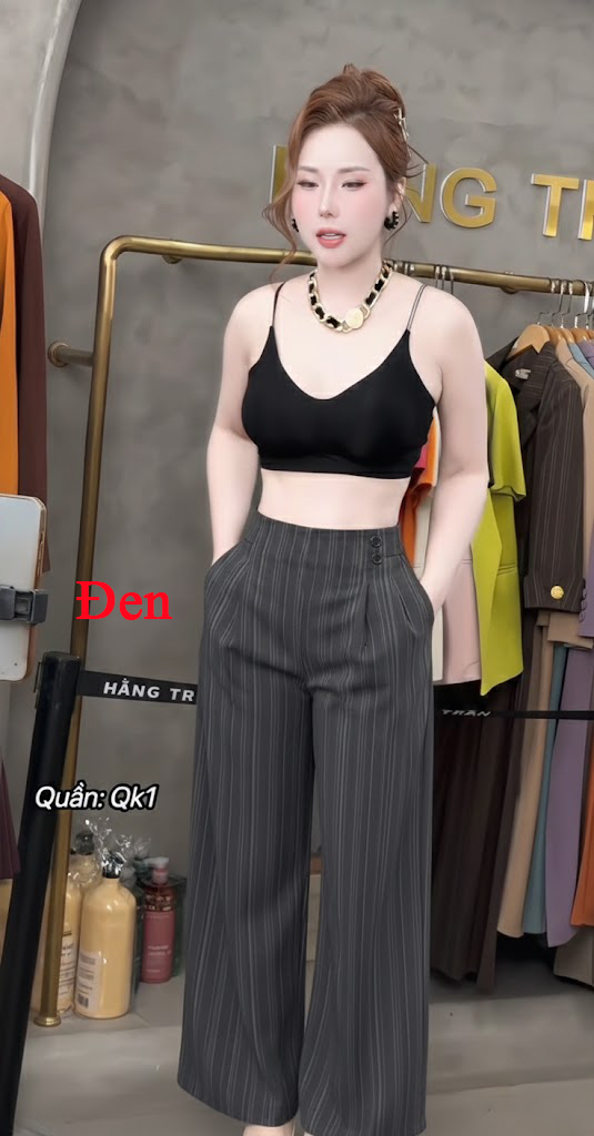 Quần dài kẻ 1064