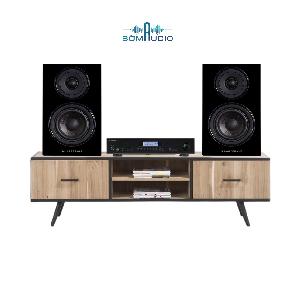 Combo Amply ROTEL A14MKII + WHARFEDALE DIAMOND 12.2 - B32_thumbnail_1