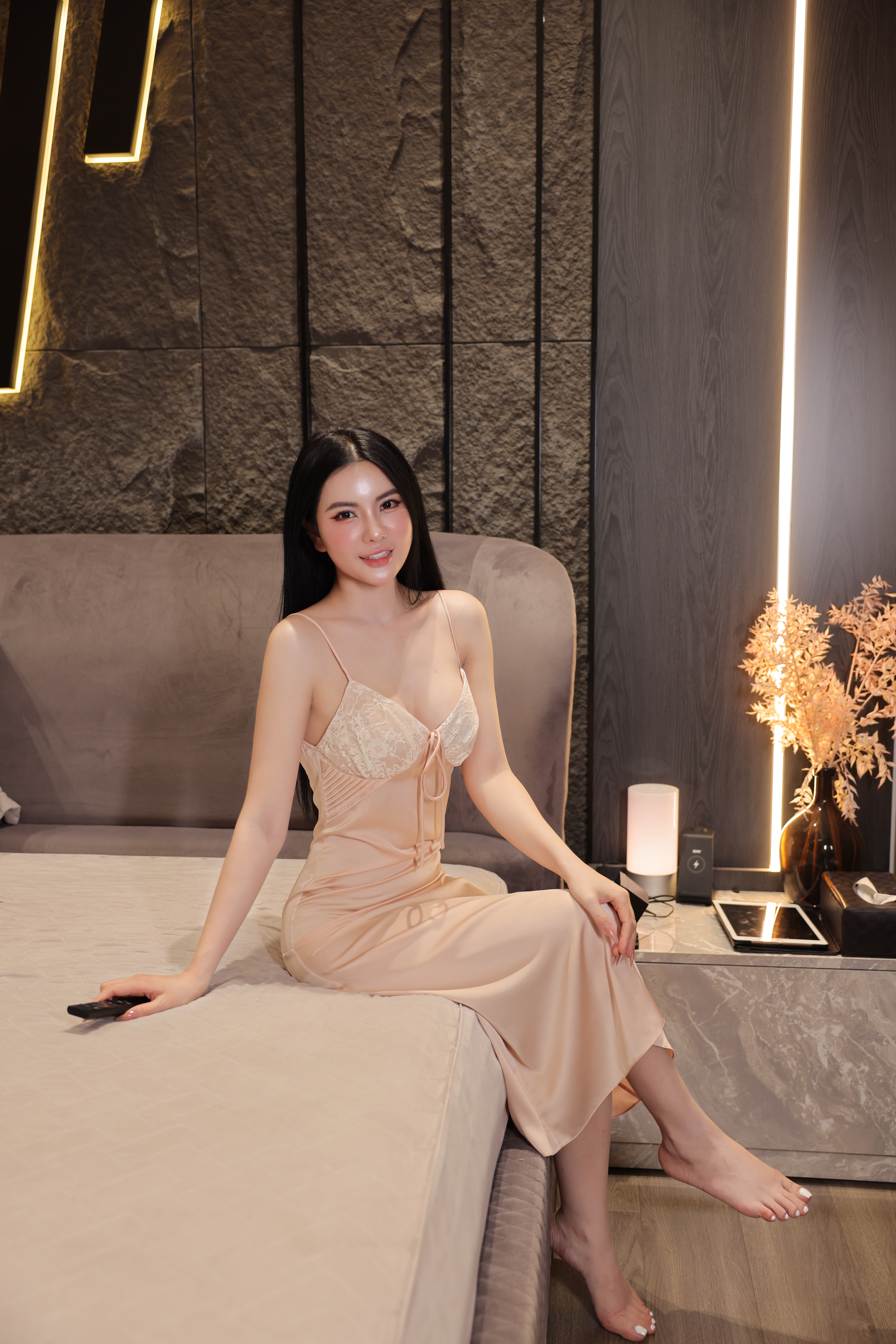 Váy Lụa Phối Ren V55_thumbnail_8