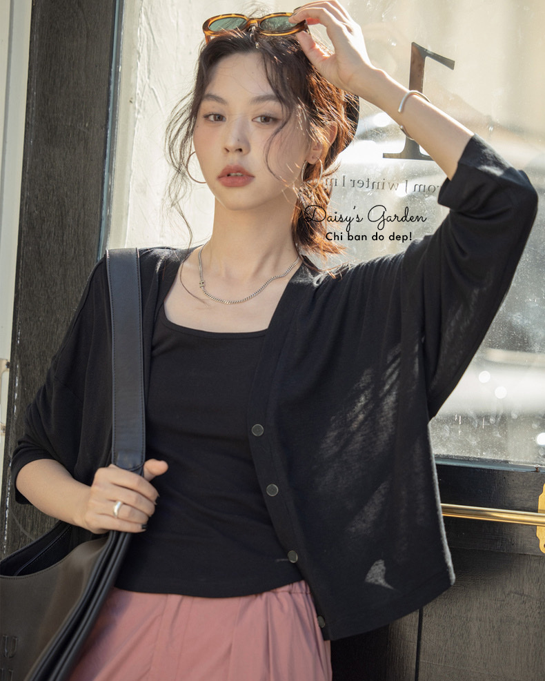 CARDIGAN COTTON HAZY