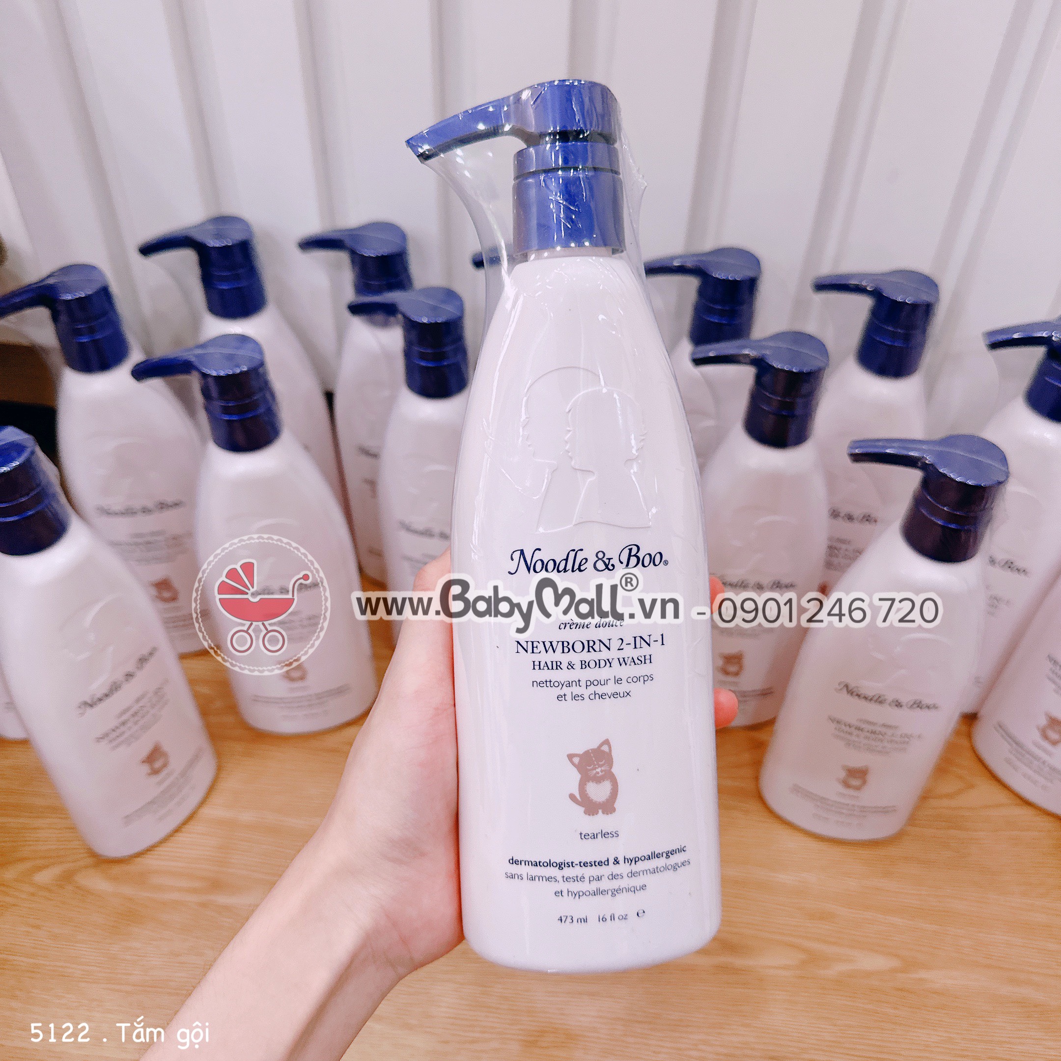 Tắm gội Noodle Boo nội địa Mỹ