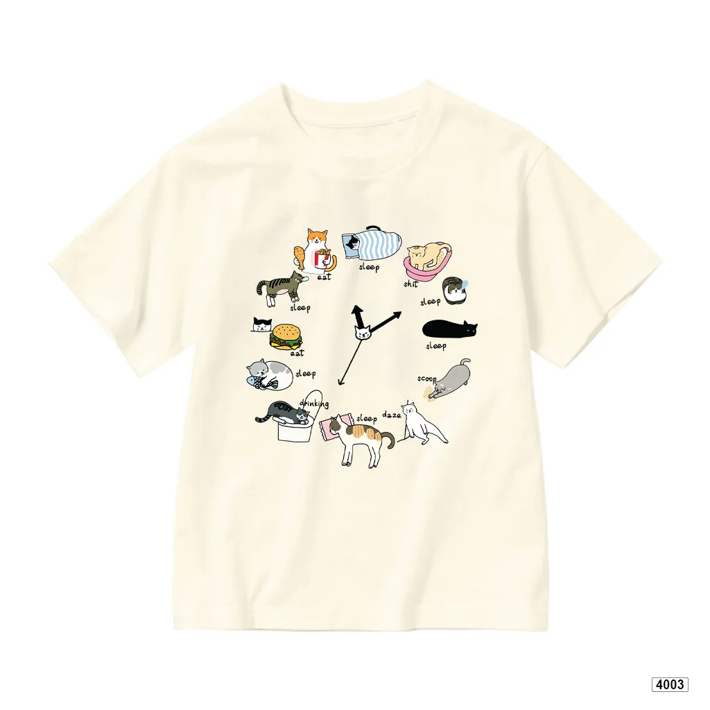 Áo thun trẻ em Cats Time đáng yêu Kado 4003_thumbnail_9