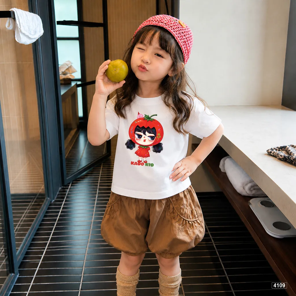 Áo thun bé trai bé gái hoạt hình Cà chua Kado 4109_thumbnail_5