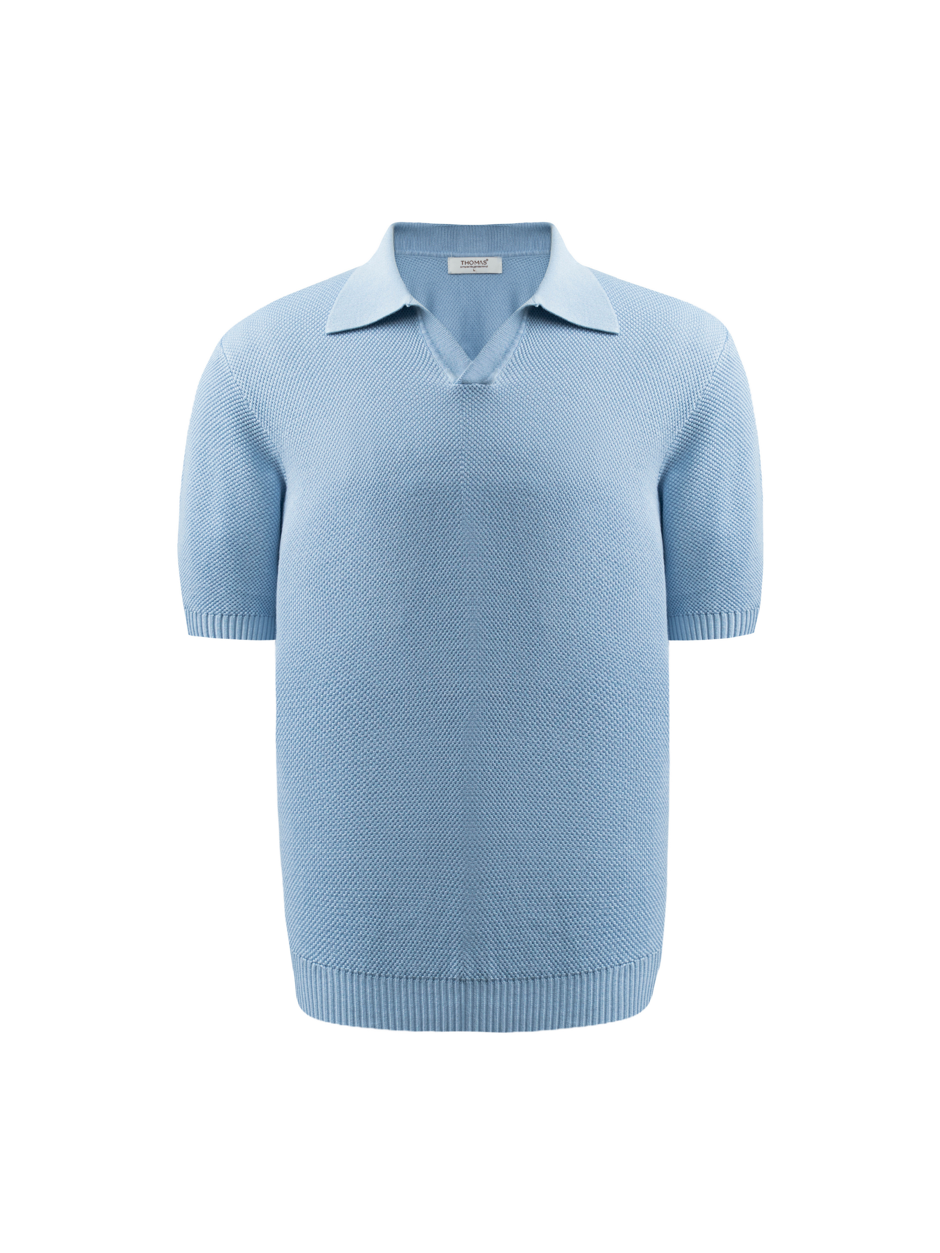 Áo Polo Dệt Kim Nẹp V Swift Sợi Viscose Form Regular_thumbnail_5