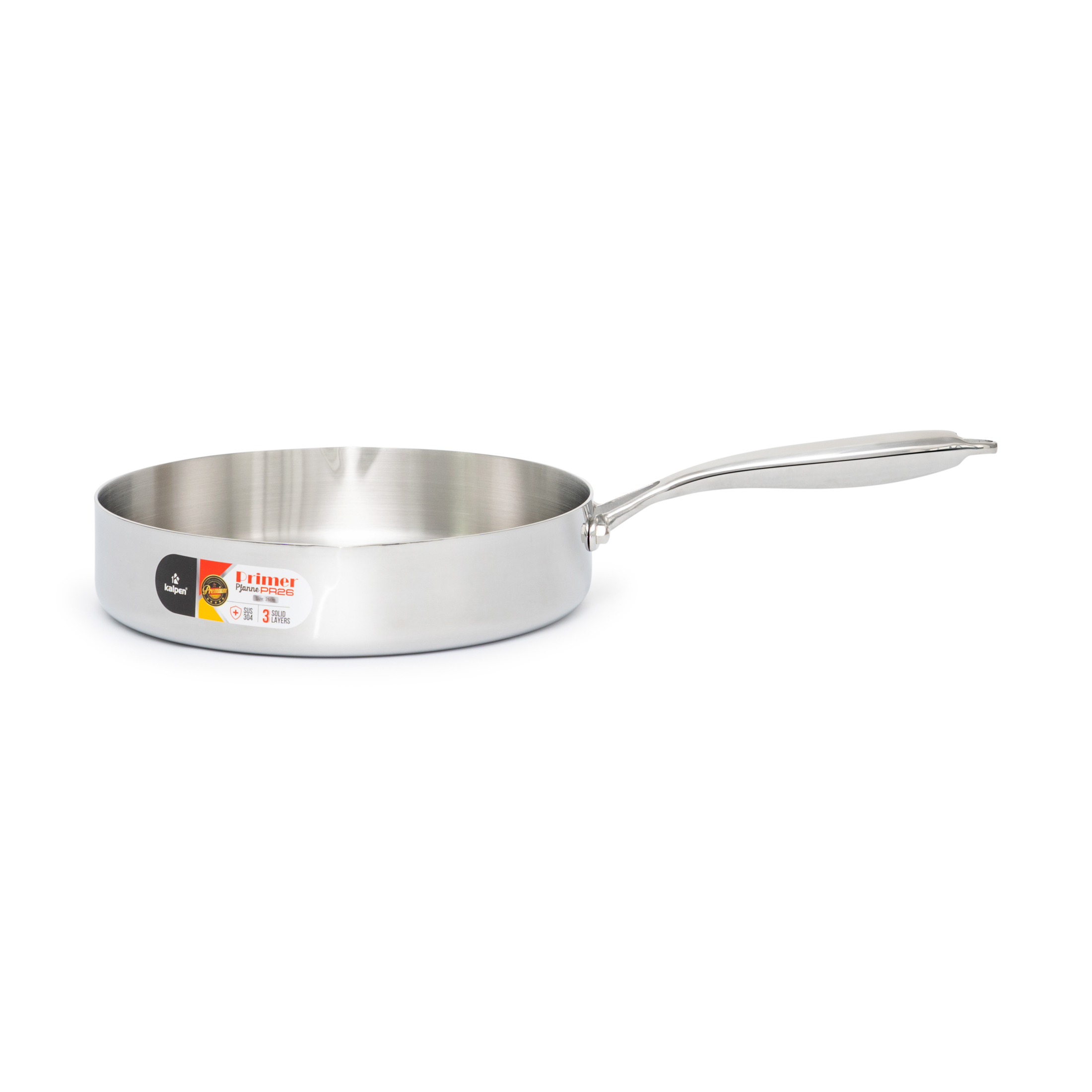 Chảo đúc liền khối có miệng rót, không vung kính bằng inox 304_thumbnail_4