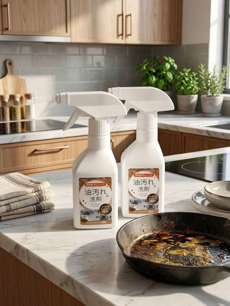 Nước Xịt Tẩy Vết Dầu Mỡ Gel Corporation 300ml