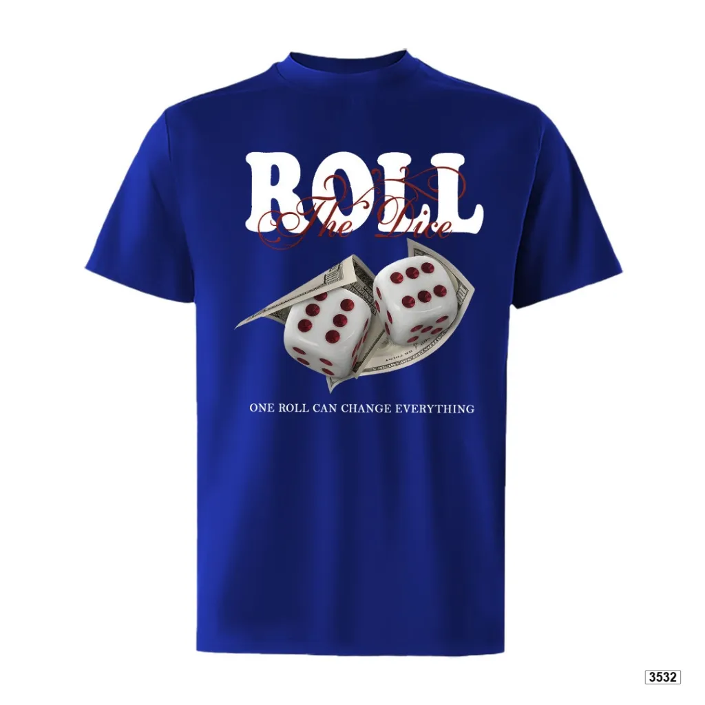 Áo thun nam oversize Roll the dive TeePrint 3532_thumbnail_13