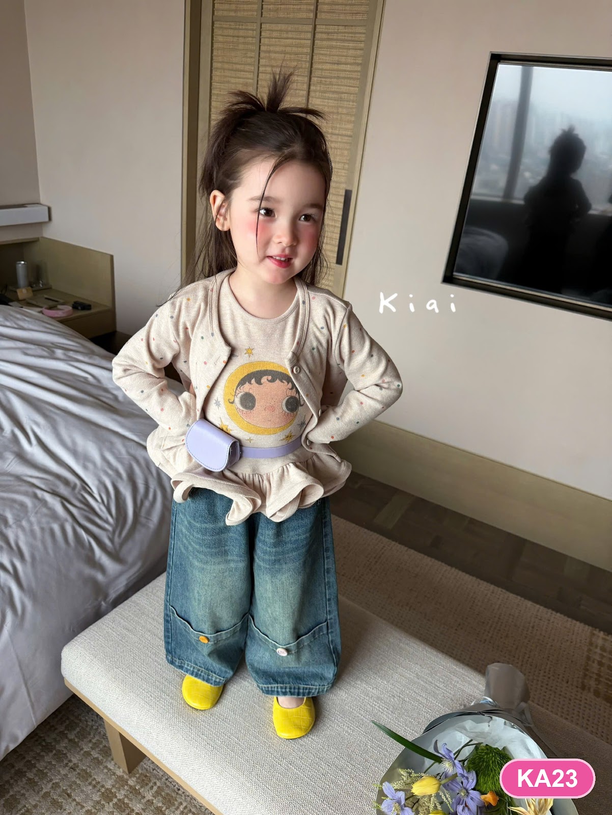KA23 - Áo dài tay Kiai 332100 (Sz90-130)